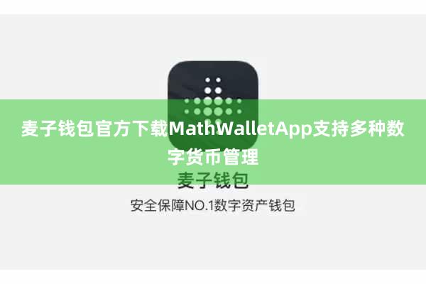 麦子钱包官方下载MathWalletApp支持多种数字货币管理