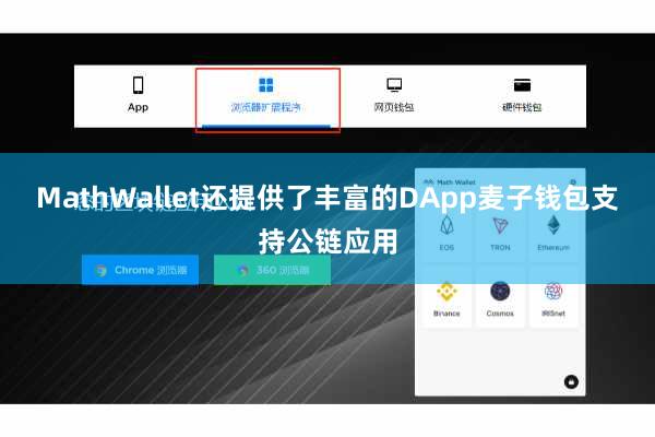 MathWallet还提供了丰富的DApp麦子钱包支持公链应用